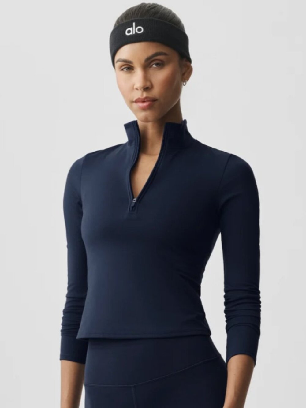 ALO Softsculpt Precision 1/4 Zip Long Sleeve